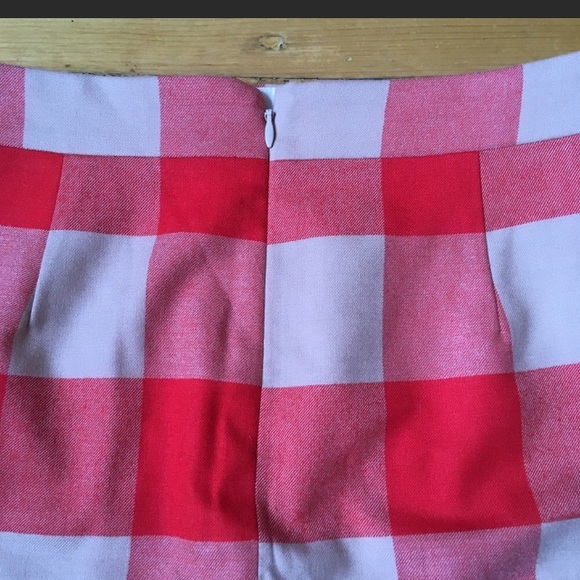 NWT J. Crew buffalo plaid checkered mini skirt 3 - Picture 8 of 8